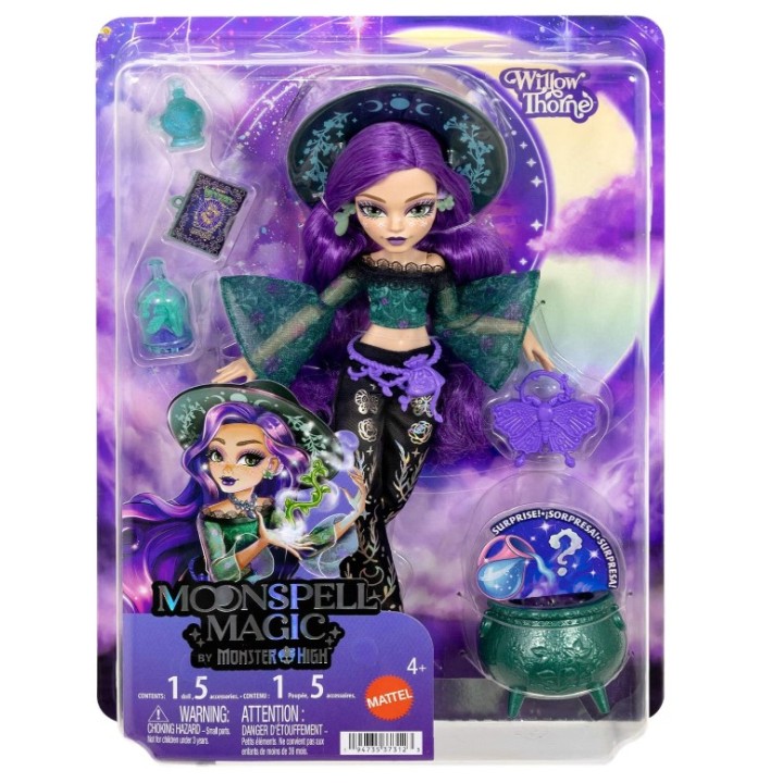 MONSTER HIGH MOONSPELL WILLOW NATURE JMB92