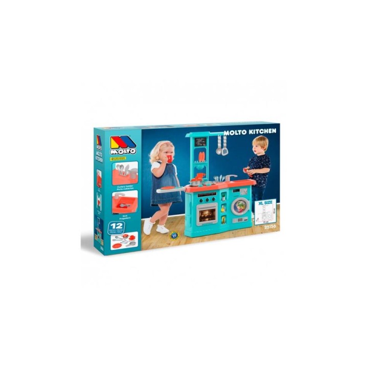 COCINA CON PLANCHADOR AZUL 25156