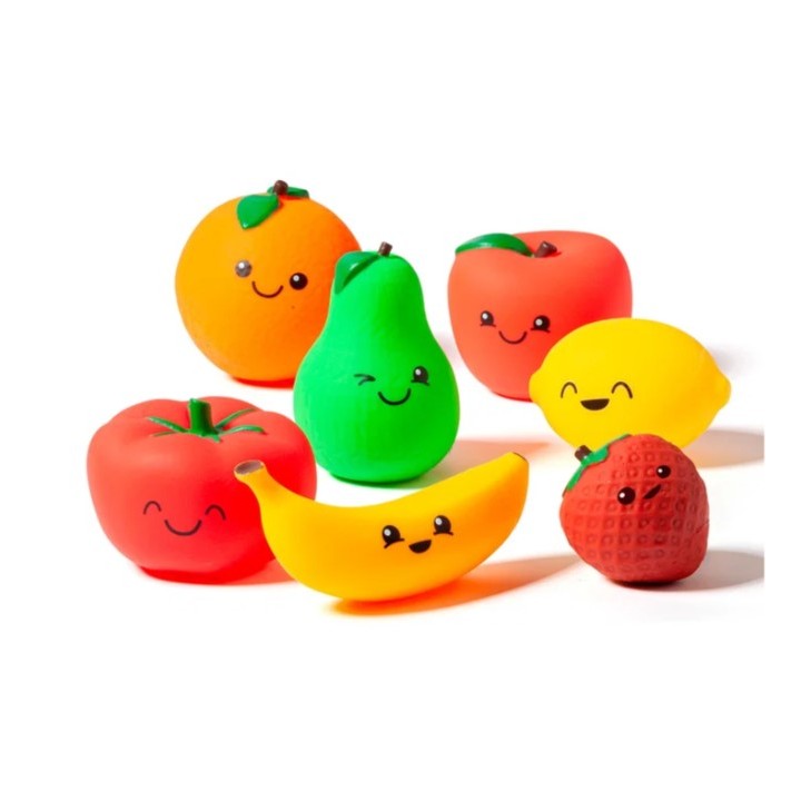 SET FRUTAS 7 PIEZAS SENSORIALES 25574