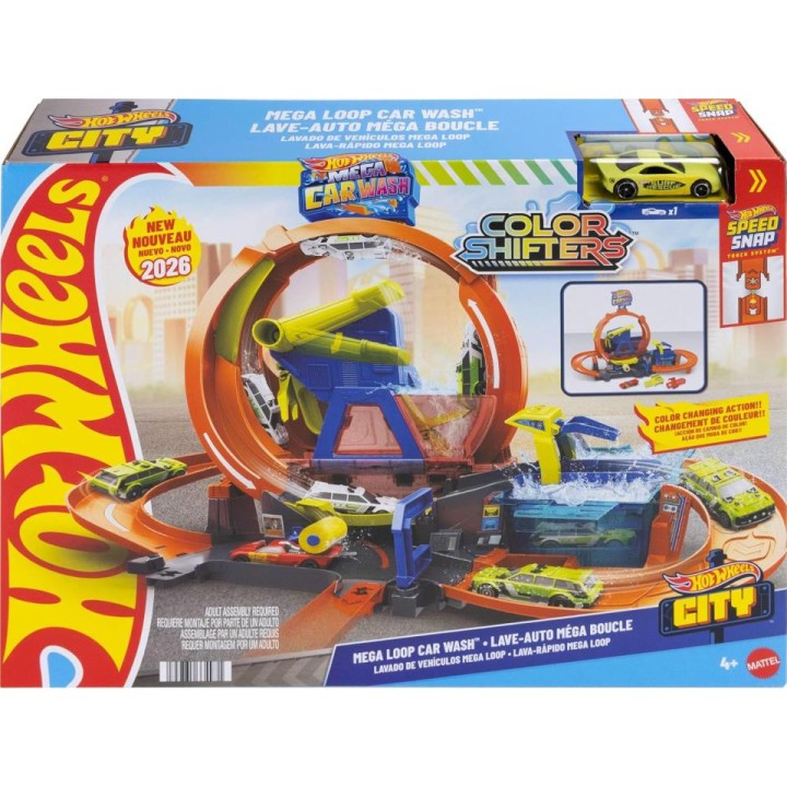 HOT WHEELS MEGA LAVADERO JHL97