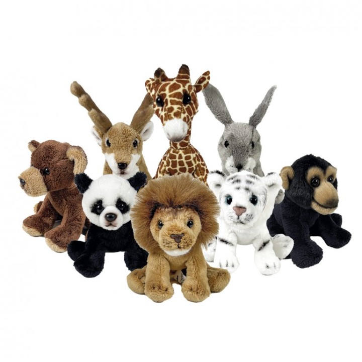PELUCHE SELVA SURTIDO 12CM D00263