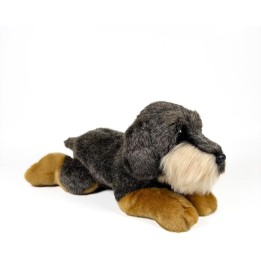 PELUCHE DACHSHUND TUMBADO D00293