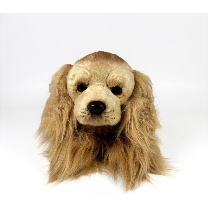 PELUCHE COCKER SPANIEL TUMBADO 21CM D00297