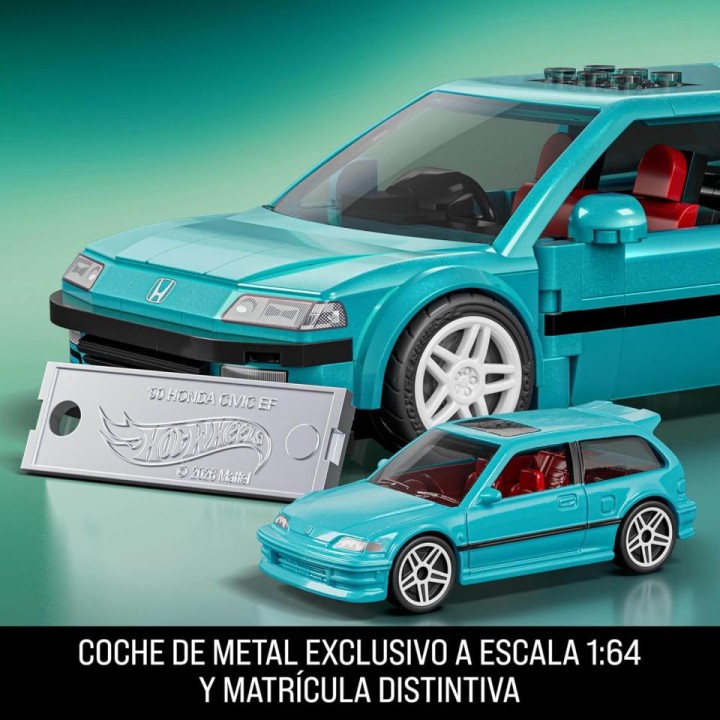 HOTWHEELS COCHE HONDA CIVIC JHF62