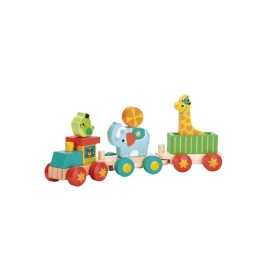 TREN ANIMALES MADERA T00842