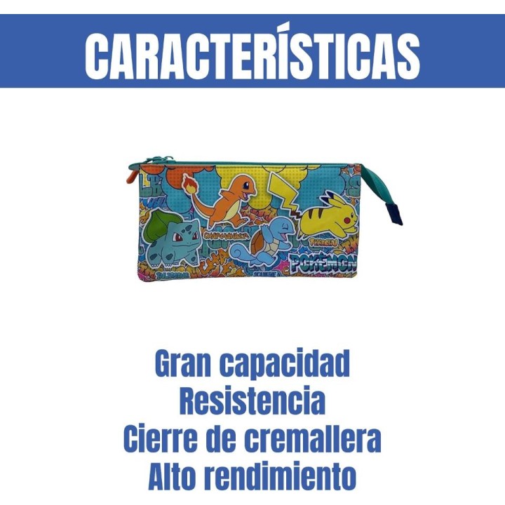 ESTUCHE POKEMON URBAN PT-393-PK