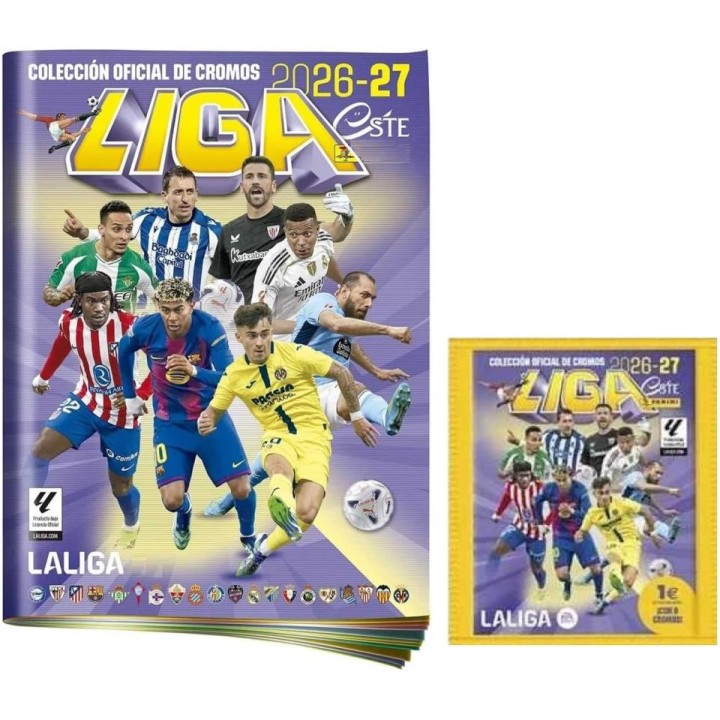 PACK ALBUM+SOBRES LIGA 2026/27 005515SPEGGSS