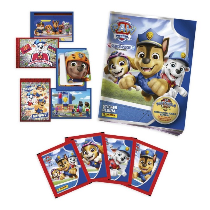 PACK ALBUM+SOBRES PATRULLA 005549SPEGGSS