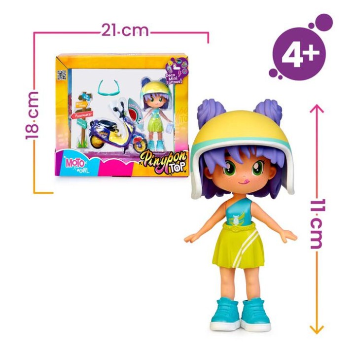 PINYPON TOP MOTO GIRL PNN03000
