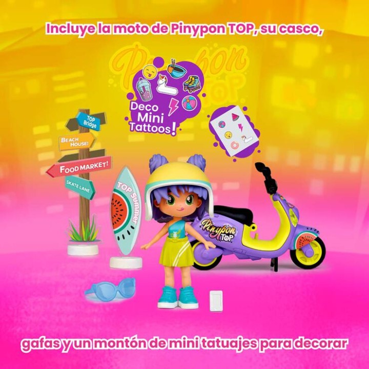 PINYPON TOP MOTO GIRL PNN03000