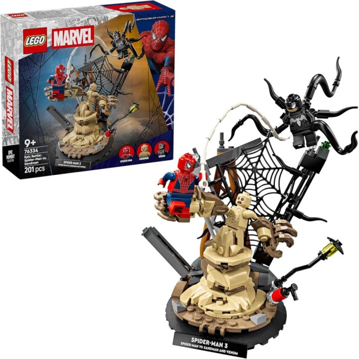 BATALLA SPIDERMAN SANDMAN 76334