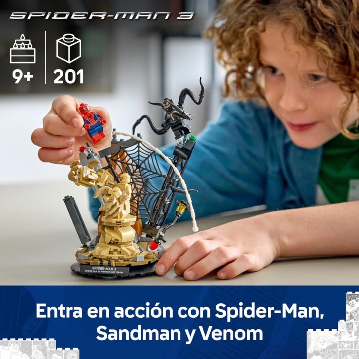 BATALLA SPIDERMAN SANDMAN 76334