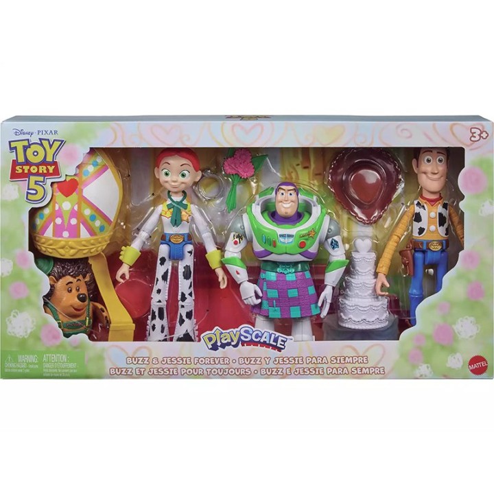 PACK 4 FIGURAS TOY STORY BODA JLR72