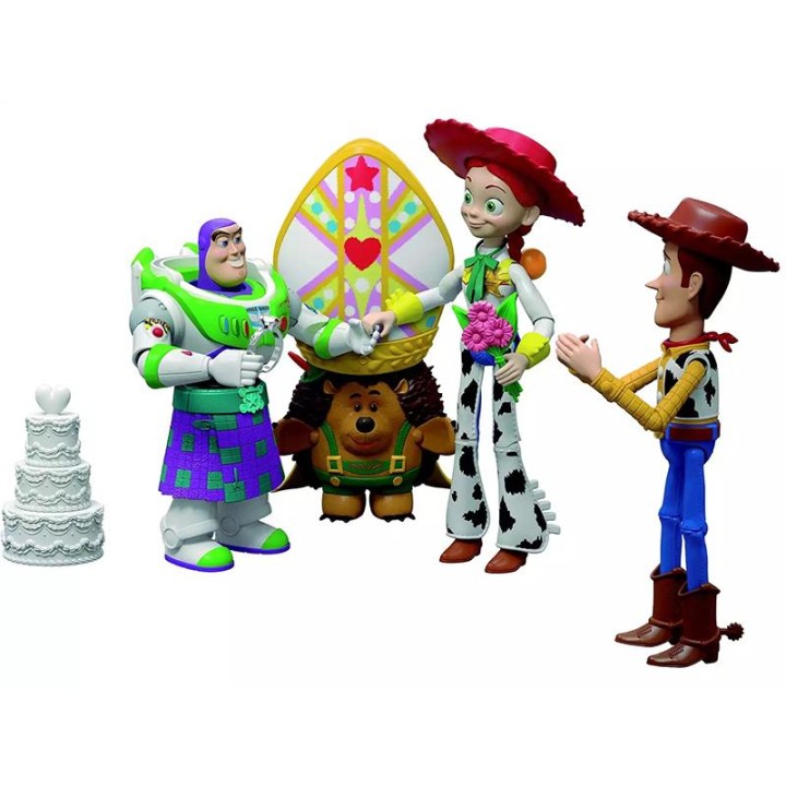 PACK 4 FIGURAS TOY STORY BODA JLR72