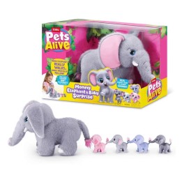 MAMA ELEFANTE Y SUS BEBES ¡A PASEAR! 9570