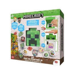 CREA TUS PEGATINAS 3D MINECRA 6333 4320