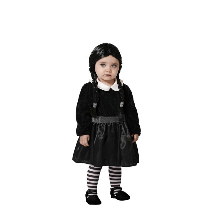 DISFRAZ NIÑA FANTASMA NEGRO 12-24 MESES 77305