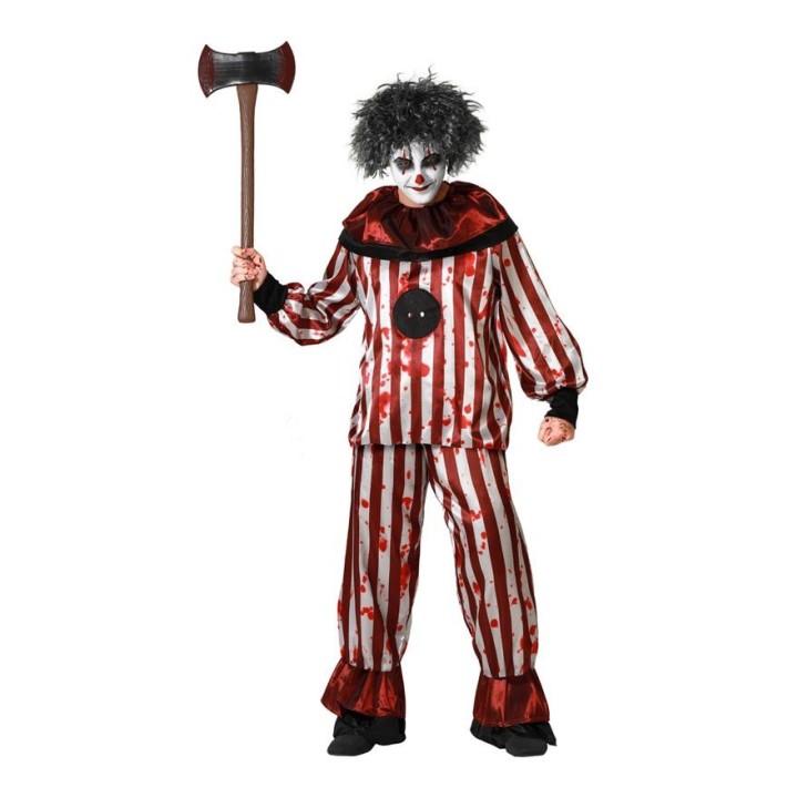 DISFRAZ PAYASO HALLOWEEN TALLA M-L 77487