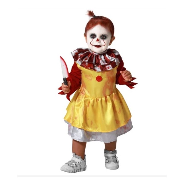 DISFRAZ PAYASA HALLOWEEN + 24 MESES 80687