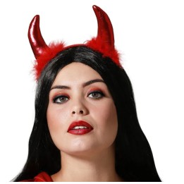 DIADEMA DEMONIA ROJO 81377