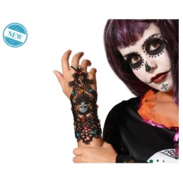 GUANTE REJILLA MUERTE MEXICANA 81803