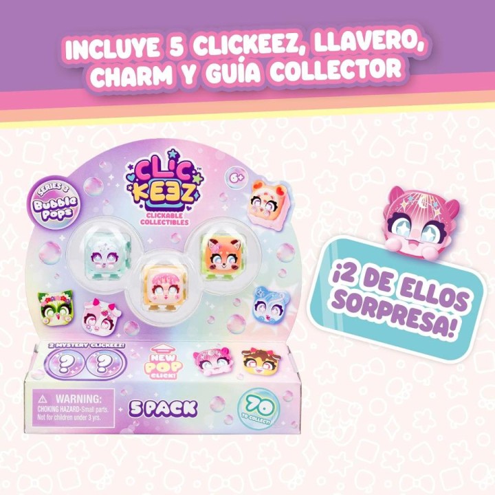 CLICKEEZ PACK 5 SERIE 3 6455 7200