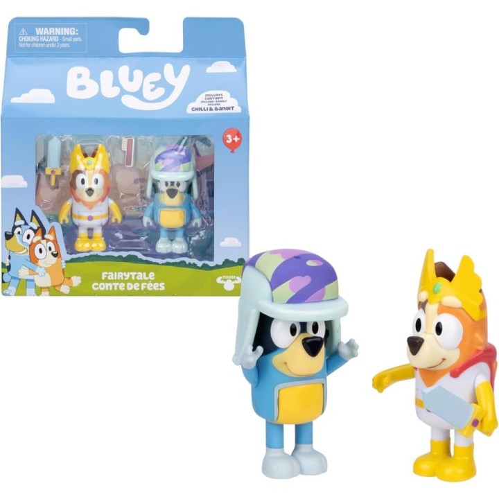 BLUEY PACK 2 FIGURAS BLY91110