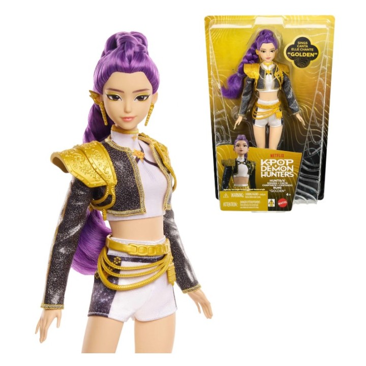 MUÑECA K-POP MUSICAL RUMI 30 CM JRN40