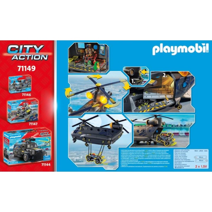 HELICOPTERO BANANA FUERZAS ESPECIALES 71149