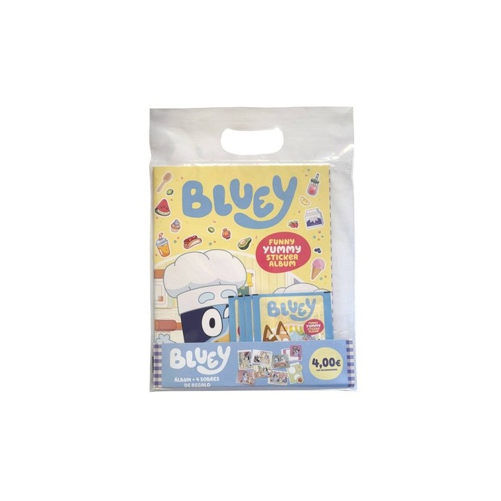 PACK ALBUM/ 4 SOBRES BLUEY 005545SPEGGSS