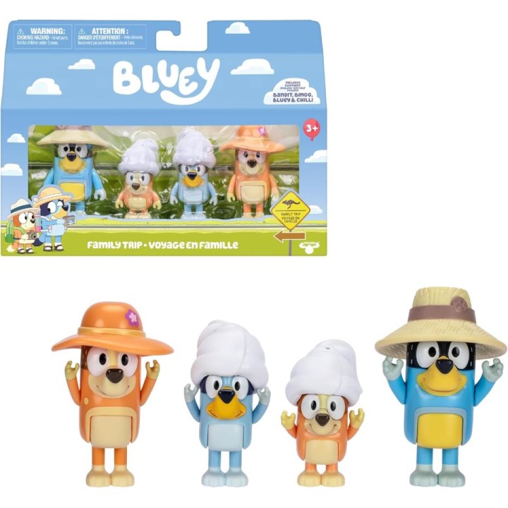 BLUEY PACK 4 FIGURAS BLYA0000