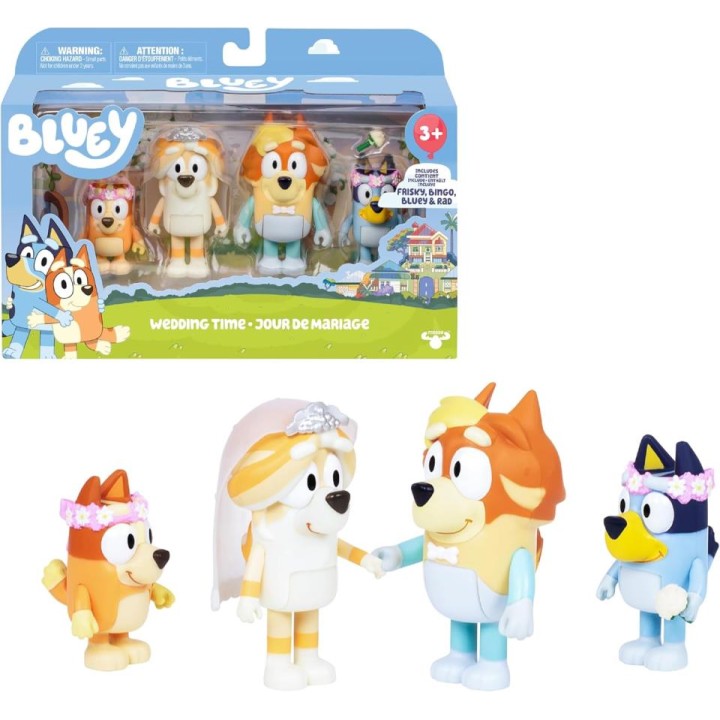 BLUEY PACK 4 FIGURAS BLYA0000
