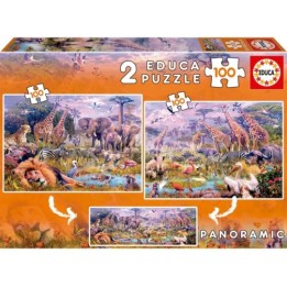 2X100 ANIMALES SALVAJES 18606