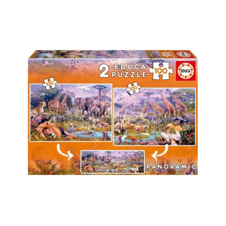 2X100 ANIMALES SALVAJES 18606