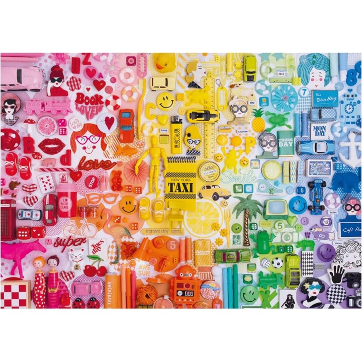 PUZZLE 500 COLLAGE DE COLORES 20543