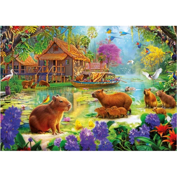 PUZZLE 500 PUEBLO DE CAPIBARAS 20547