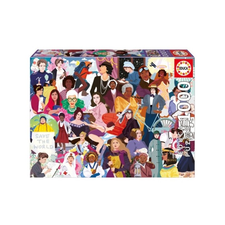 PUZZLE 1000 MUJERES ICONICAS 20556