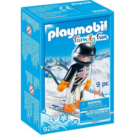 PLAYMOBIL- Esquiador, única (9288)