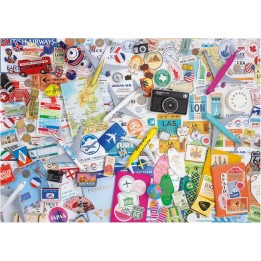 PUZZLE 1000 COLLAGE DE VIAJES 20560