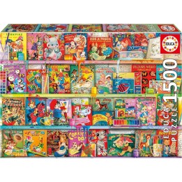 PUZZLE 1500 THE KITSCHY FUNBOOK NOOK 20568