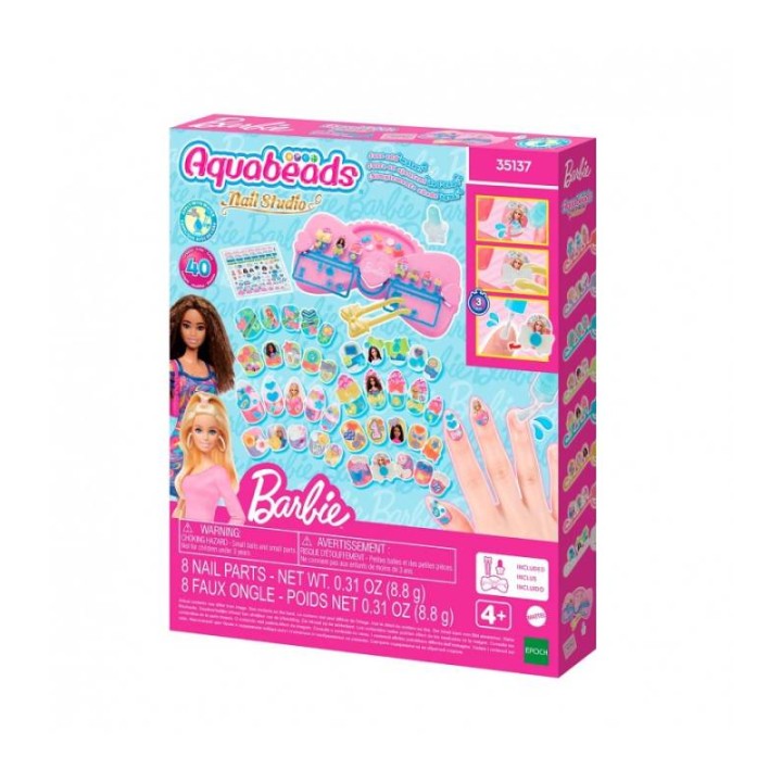 BARBIE KIT DISEÑO UÑAS 35137
