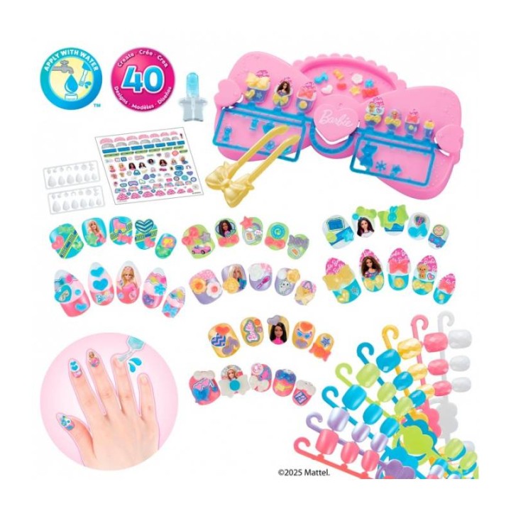 BARBIE KIT DISEÑO UÑAS 35137