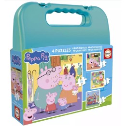 MALETA PROGRESIVOS PEPPA VERDE 20328