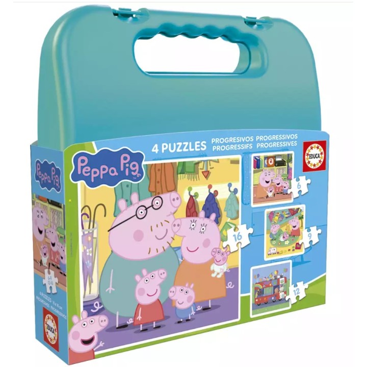 MALETA PROGRESIVOS PEPPA VERDE 20328