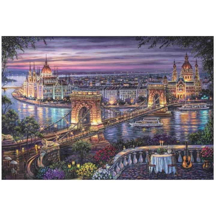 PUZZLE 1000 LUCES DEL DANUBIO 37106