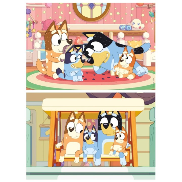 PUZZLE BLUEY MADERA 2X16 20347