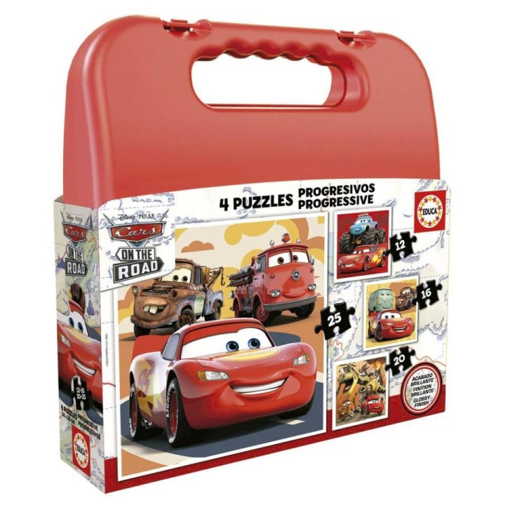 MALETA PUZZLE PROGRESIVOS CARS 19677