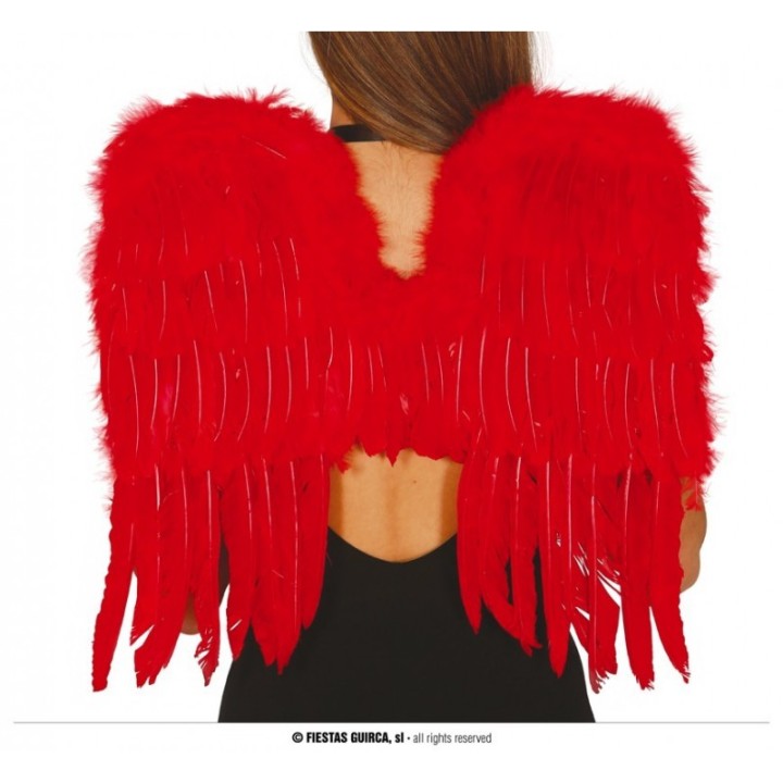 ALAS PLUMAS ROJA 50X40 16265