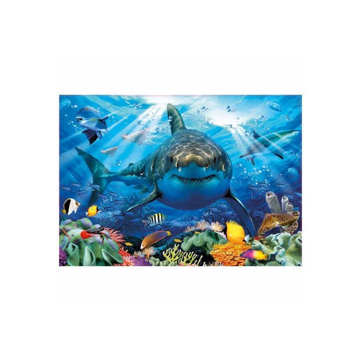 PUZZLE 500 TIBURON BLANCO 18478