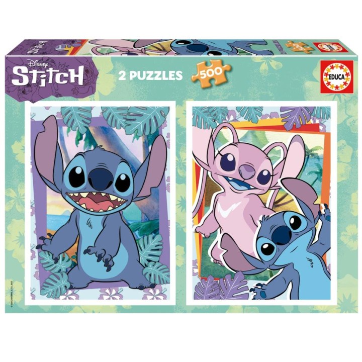 2X500 STITCH DISNEY 19732